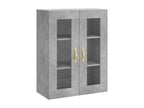 2-piece wall cabinets, concrete grey engineered wood finish, 44763LSNN