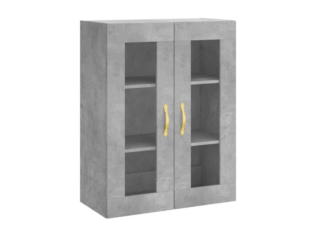 2-piece wall cabinets, concrete grey engineered wood finish, 44763LSNN