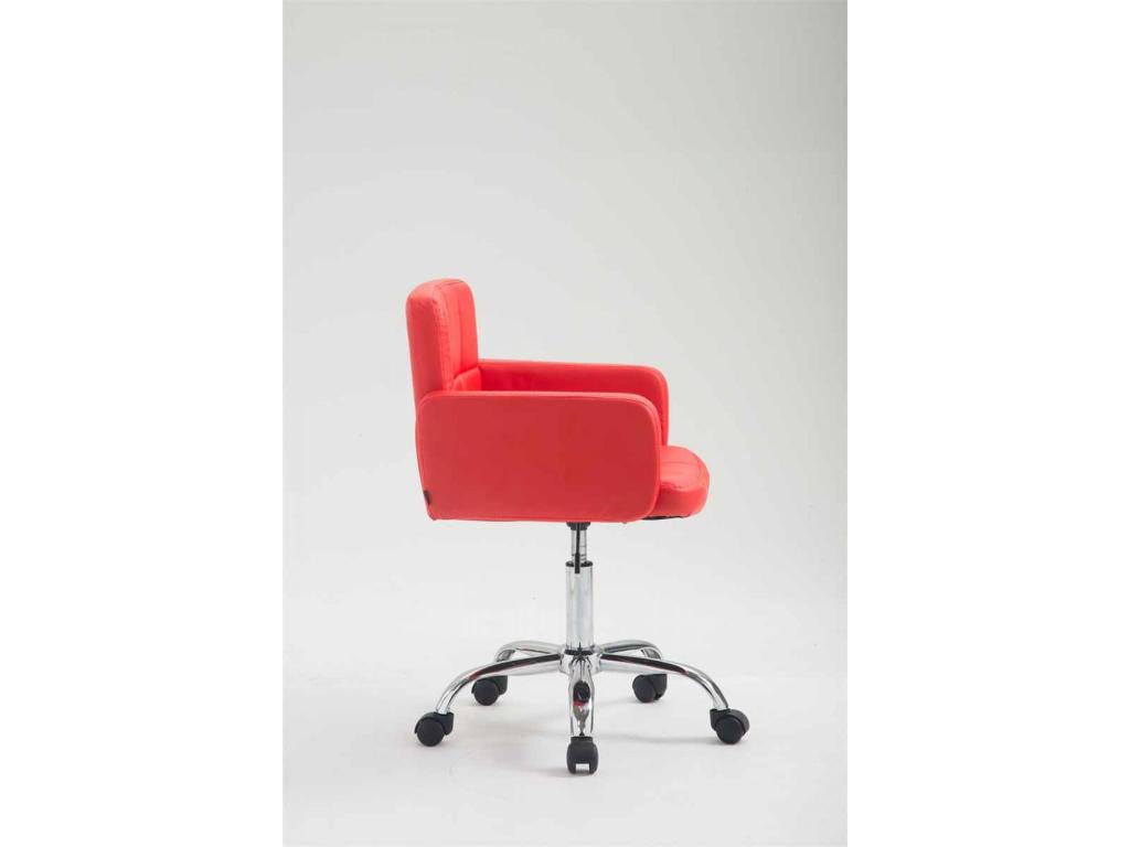 Office chair - Faux leather / Chrome metal - Los Angeles 97479QFGA