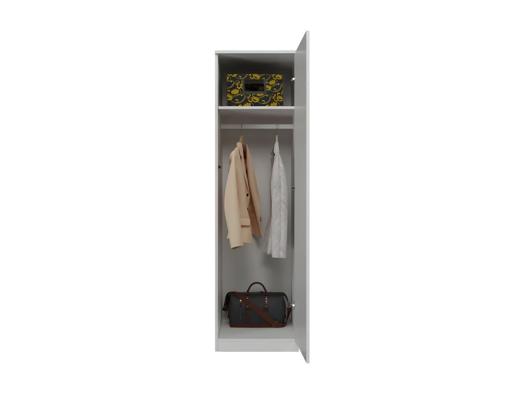 Artvivrestore - Simple Scandinavian-style bedroom wardrobe - 50x50x180 - 1 door - Dressing room 84170SCRO