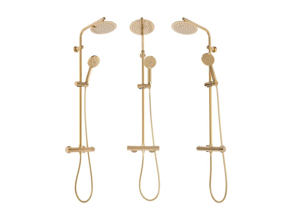 Maisonpuretop Shower with Thermostat Maisonpuretop Thermostat Gold 83348LDZG