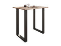 Maisonpuretop Premium Wood Aluminum Bar Table Xona 110x80 cm Black / Oak Maisonpuretop 86639HPQM