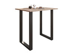 Maisonpuretop Premium Wood Aluminum Bar Table Xona 110x80 cm Black / Oak Maisonpuretop 86639HPQM