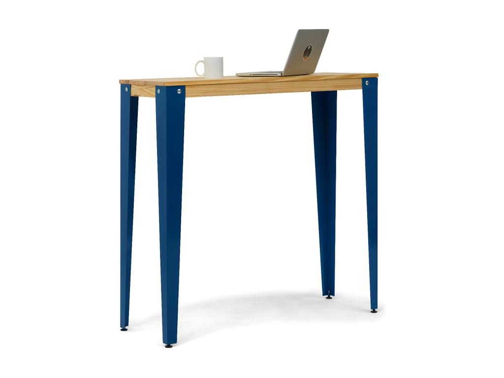 Maisonpuretop Standing Table 39x70x110cm Blue-Natural - Maisonpuretop Furniture 85183WUYG