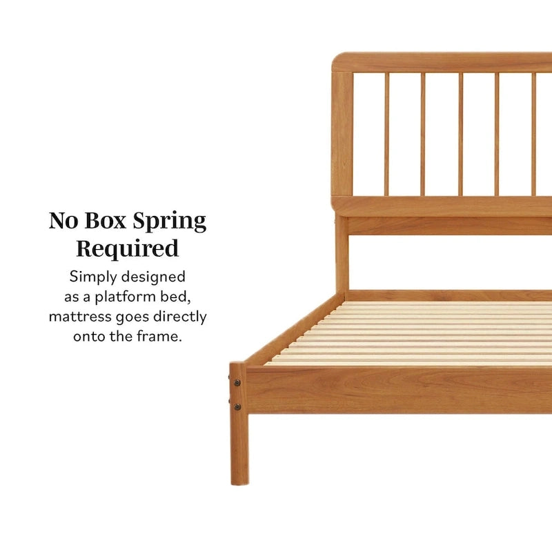 Middlebrook Designs Boho Solid Wood King Spindle Bed