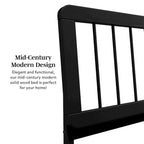 Middlebrook Designs Boho Solid Wood King Spindle Bed