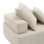 DIY Customization Boucle Upholstered Modular Sectional Sofa