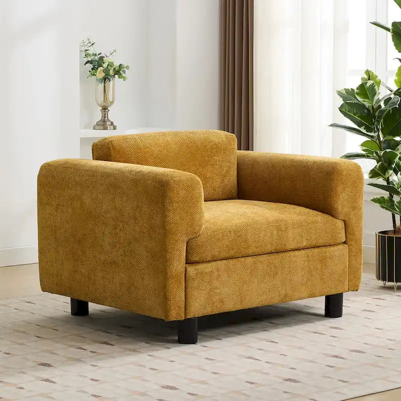 Modern Oversized Armchair Comfy Accent Chair