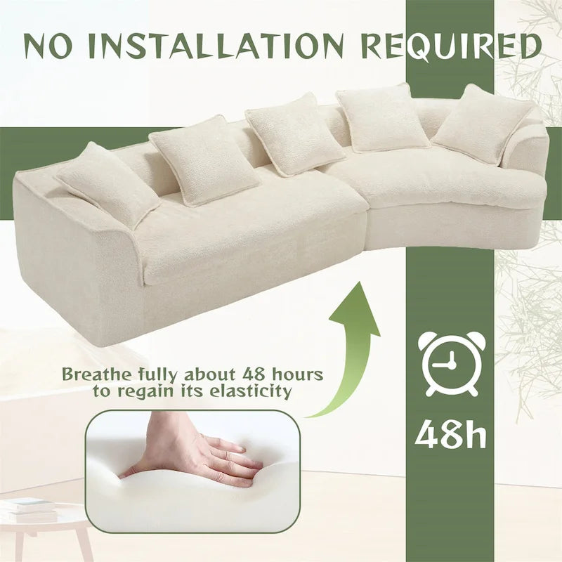 Oversized Comfy Sofa