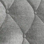 Naro Mid-Century Modern Fabric 3-Seater Sofa with Tufted Backrest by Christopher Knight Home