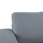 Christopher Knight Home - Grace 81 Modern Upholstery Sofa Loveseat with Square Arms