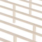 Mid-Century Wood Platform Bed