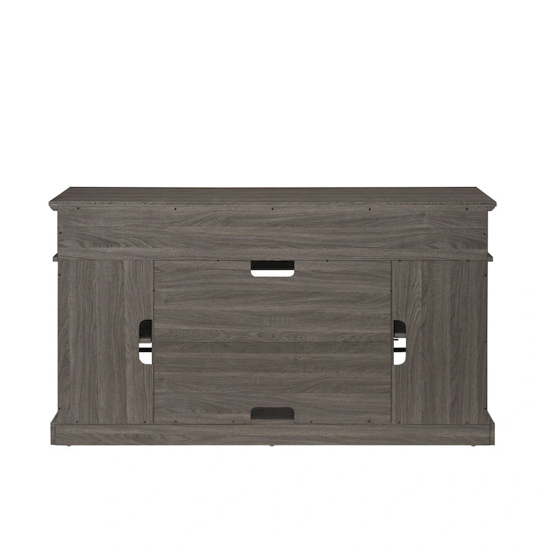 58 Classic TV Stand with Open & Closed Storage for TVs Up to 65