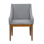 Rustic Style 7-Piece Extendable Dining Table Set with Removable Leaf, 2 Arm Chairs and 4 Armless Chairs