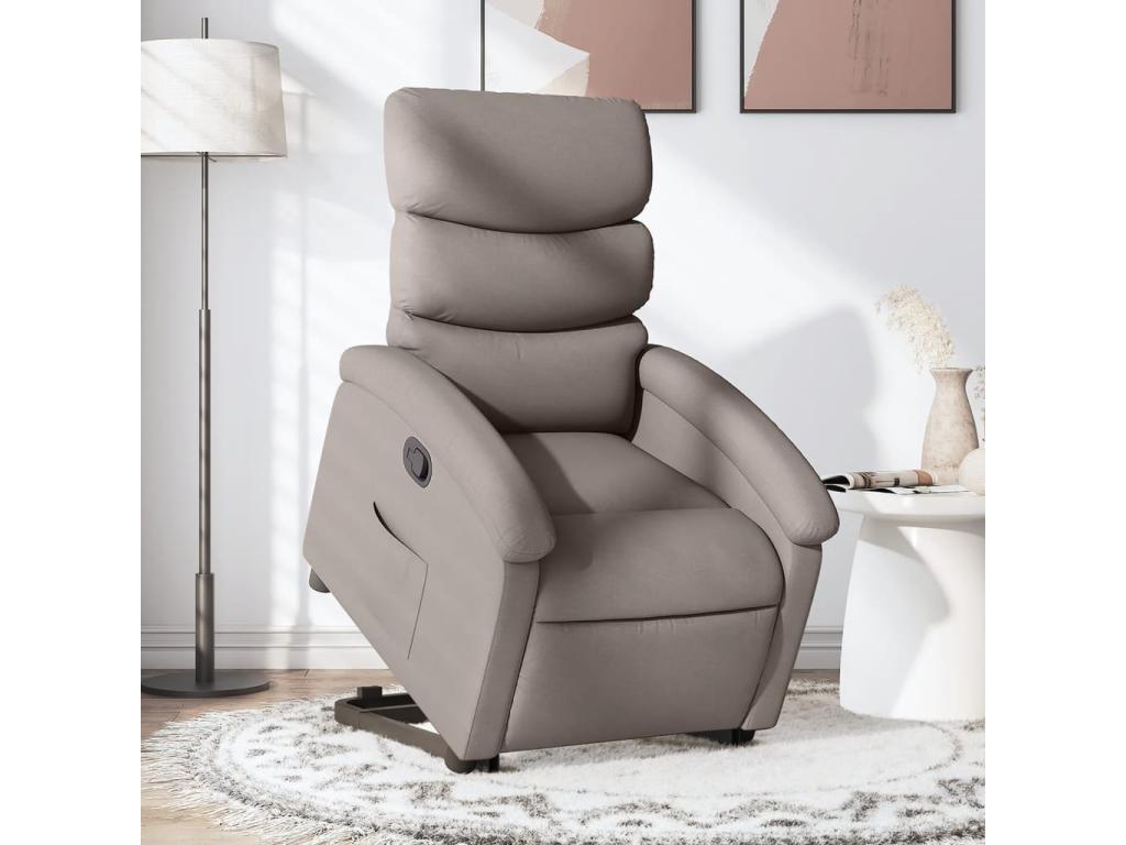 Artvivrestore reclining armchair, fabric, 26724ALHA