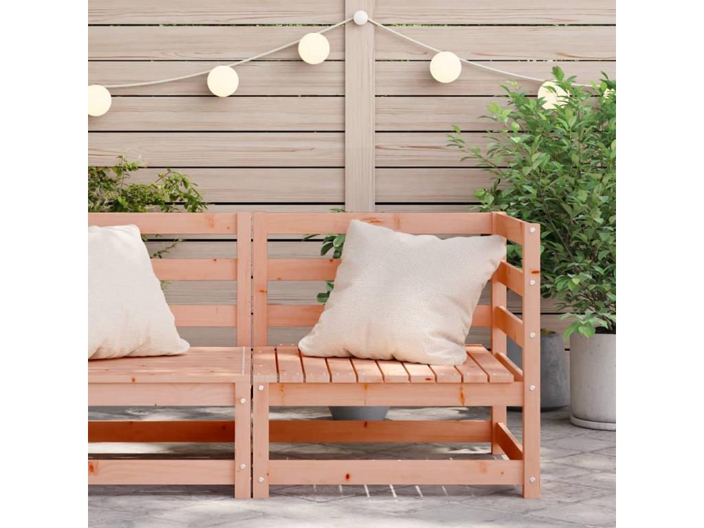 Garden corner sofa 70x70x67 cm solid wood Artvivrestore 46599LMCS