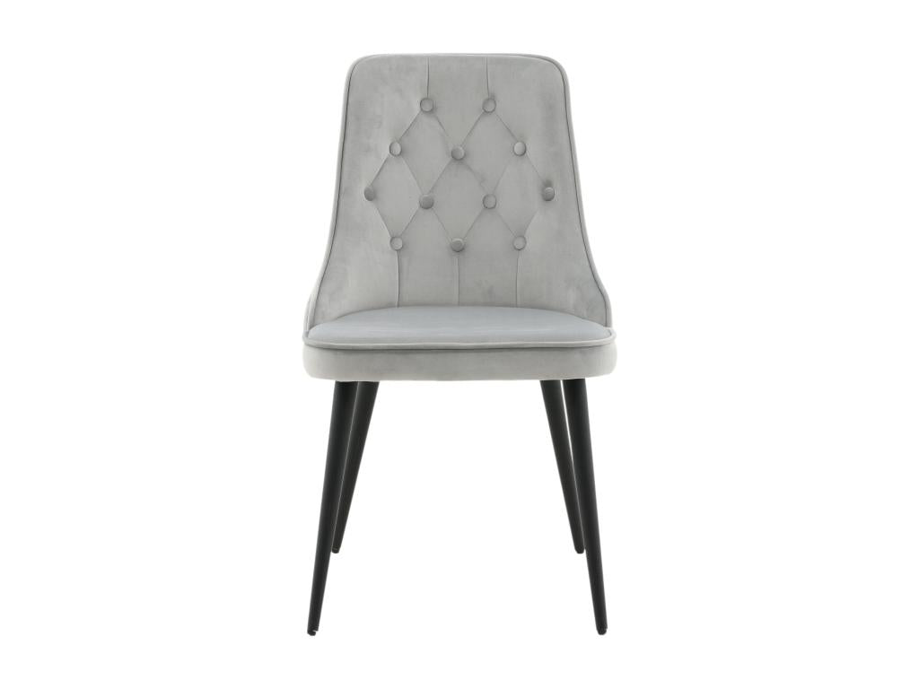 VELVET Maisonpuretop DRC 1NOS Chair 50x66x89 Gray 19005NGTQ
