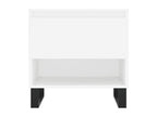 Coffee tables, 2 pcs, white, 50x46x50, engineered wood, 35458PUAS