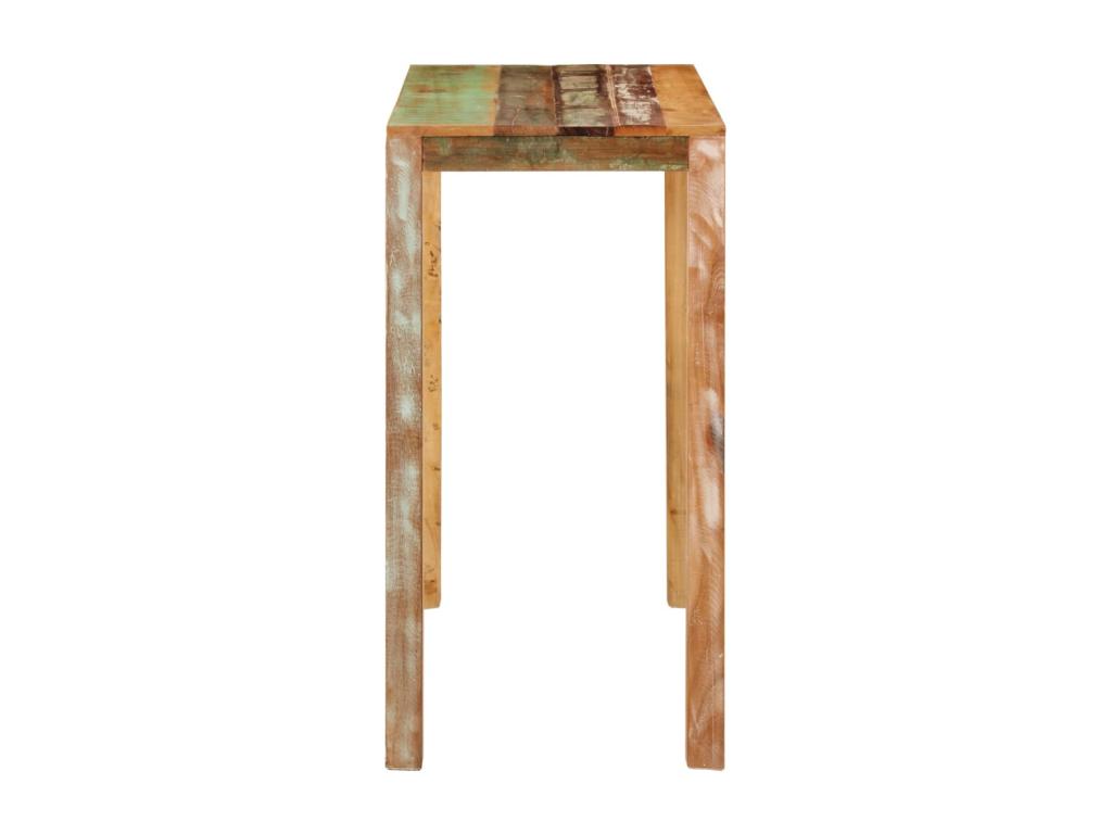 Bar table 112x55x108 cm Solid reclaimed wood 57999MXAS