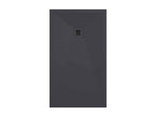 Calmetop smooth anthracite shower tray with colored grate - 210x70 cm 61896KKWZ