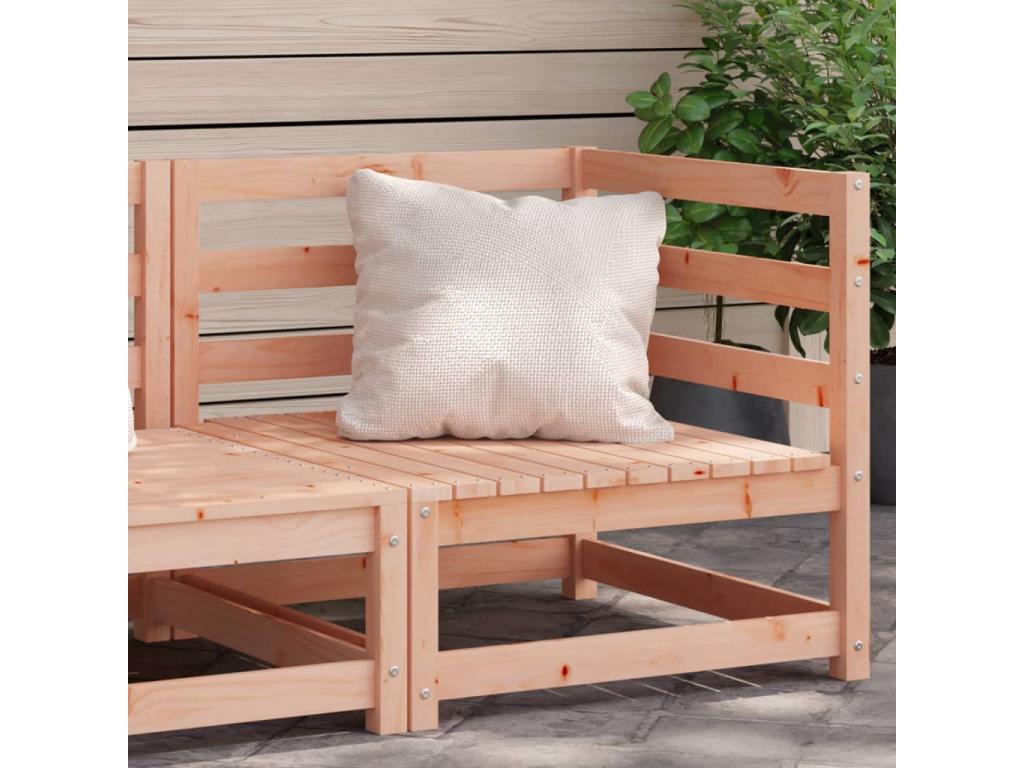 Garden corner sofa 70x70x67 cm solid wood Artvivrestore 46599LMCS