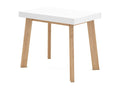 Extendable console table 260cm, seats 12, wooden legs, 28693KUZZ