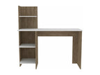 Artvivrestore 120 Desk with Shelf 119.88 cm x 119.88 cm x 44.95 cm Artvivrestore / White 96427CKGK