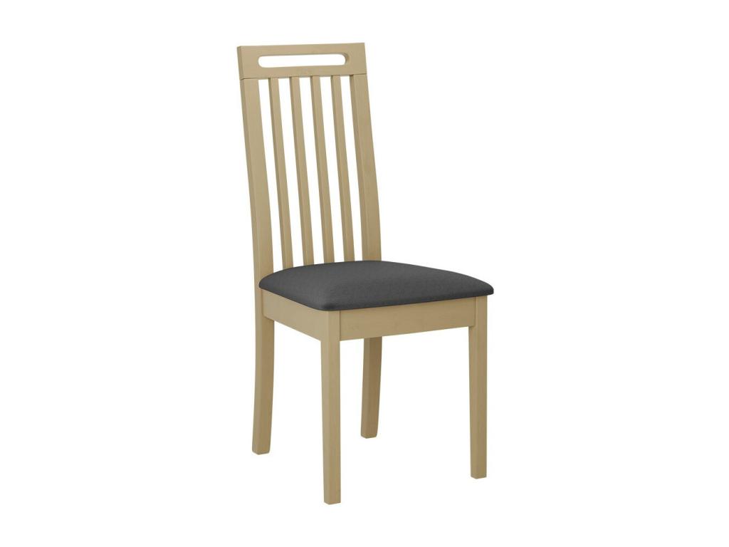Artvivrestore 348 Chair, Artvivrestore Oak - Dark Grey, 96x45x41cm, Upholstered Wood, 02372STGM