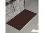 Artvivrestore Plus smooth chocolate shower tray with color grid - 180x80 cm 62556ZNPB