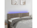 Artvivrestore LED Headboard 144x5x78/88 cm Fabric 37363RVAT