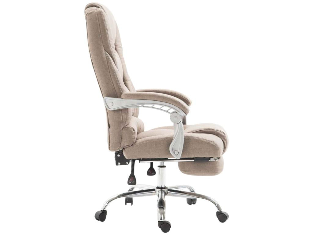 Office chair - Fabric / Chrome metal - Maisonpuretop 12433CQJZ