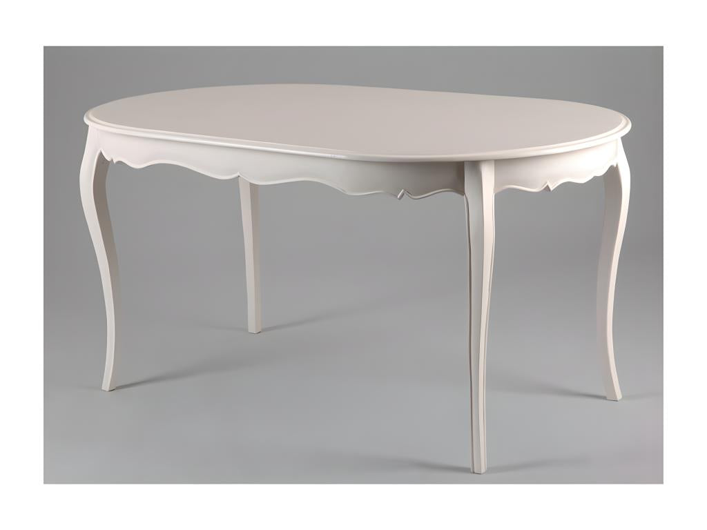 Oval table 150x90 Maisonpuretop 43318WGVP