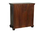 Black wooden sideboard 90x40x90 49211IMYK