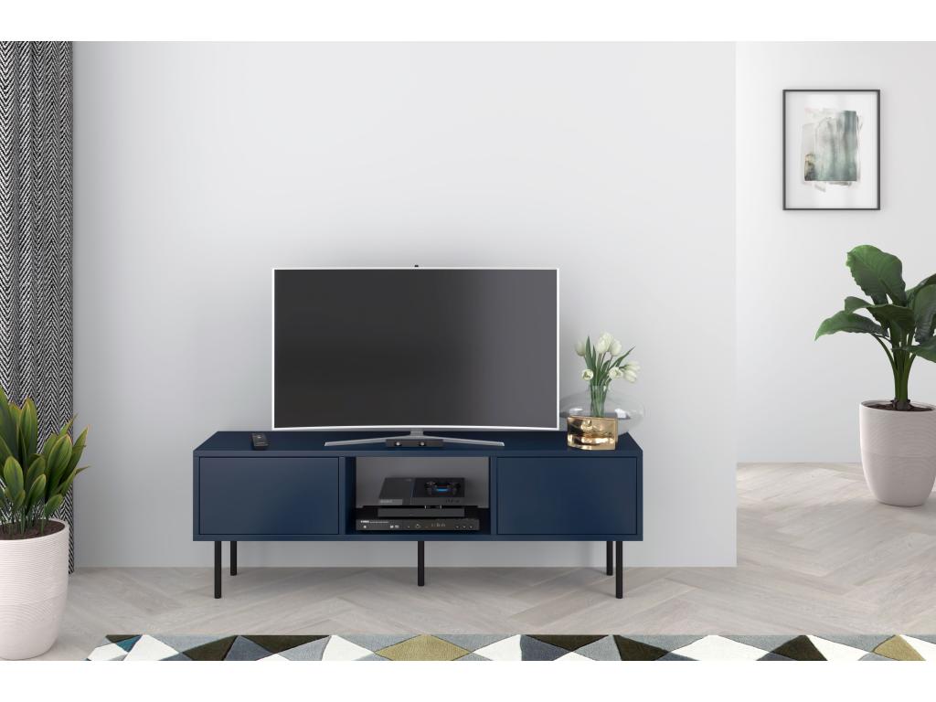 Modern navy blue TV stand Artvivrestore / 130 cm 19929ACVO