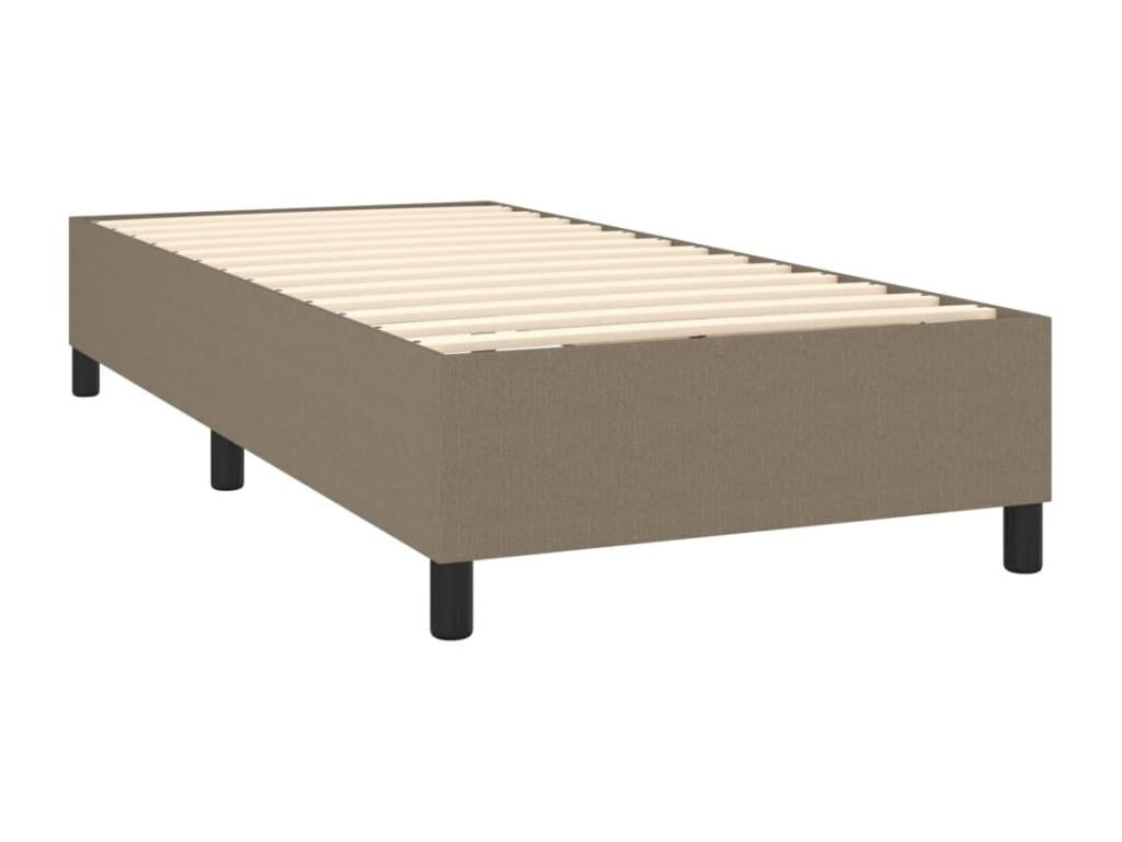 Artvivrestore bed base, mattress and LED lighting, 80x200 cm, fabric, 76003QPSB
