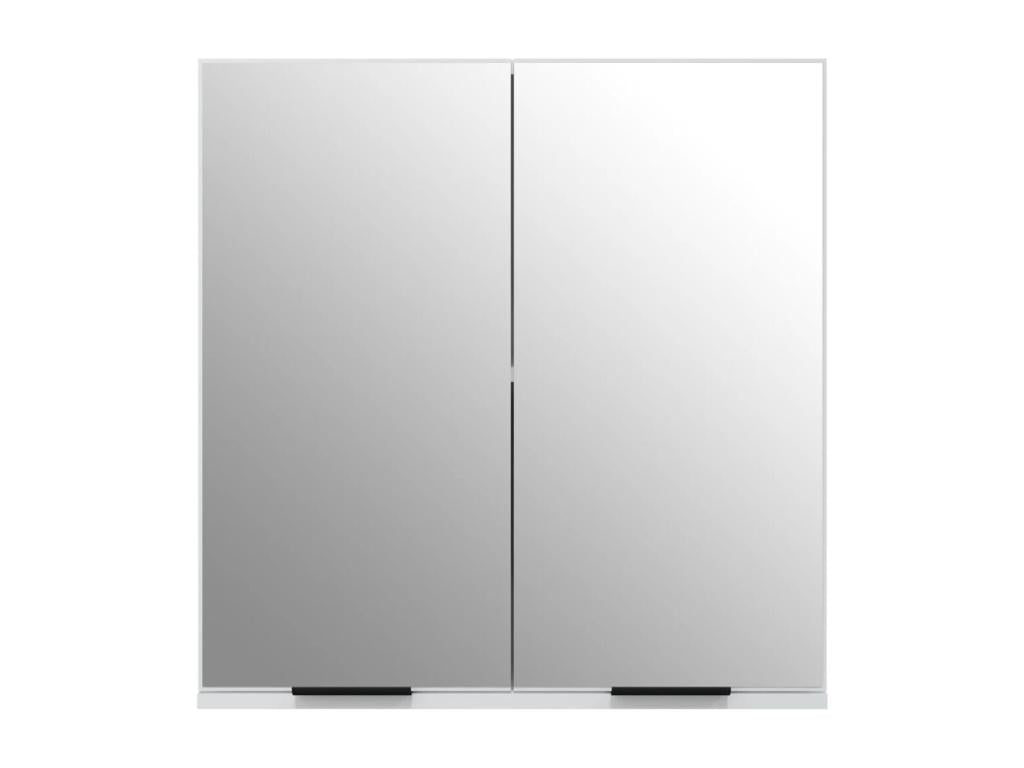 Bathroom mirror cabinet, white, 64x20x67 cm, 96215FUCC