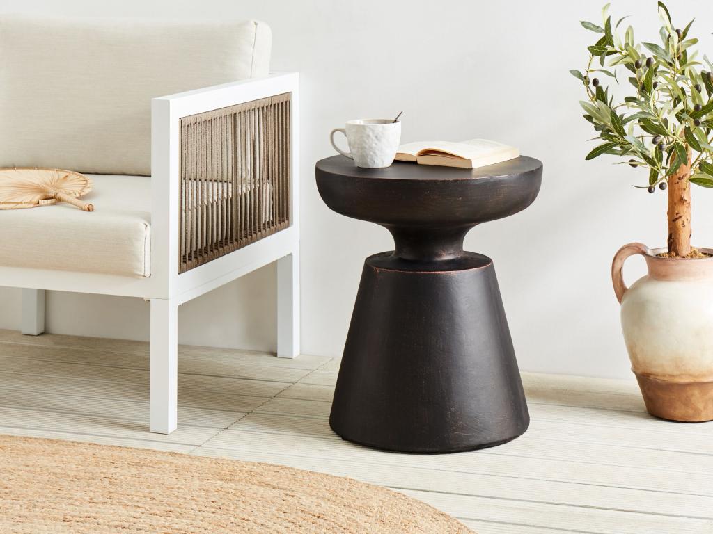 Artvivrestore side table Black 94073KEKT