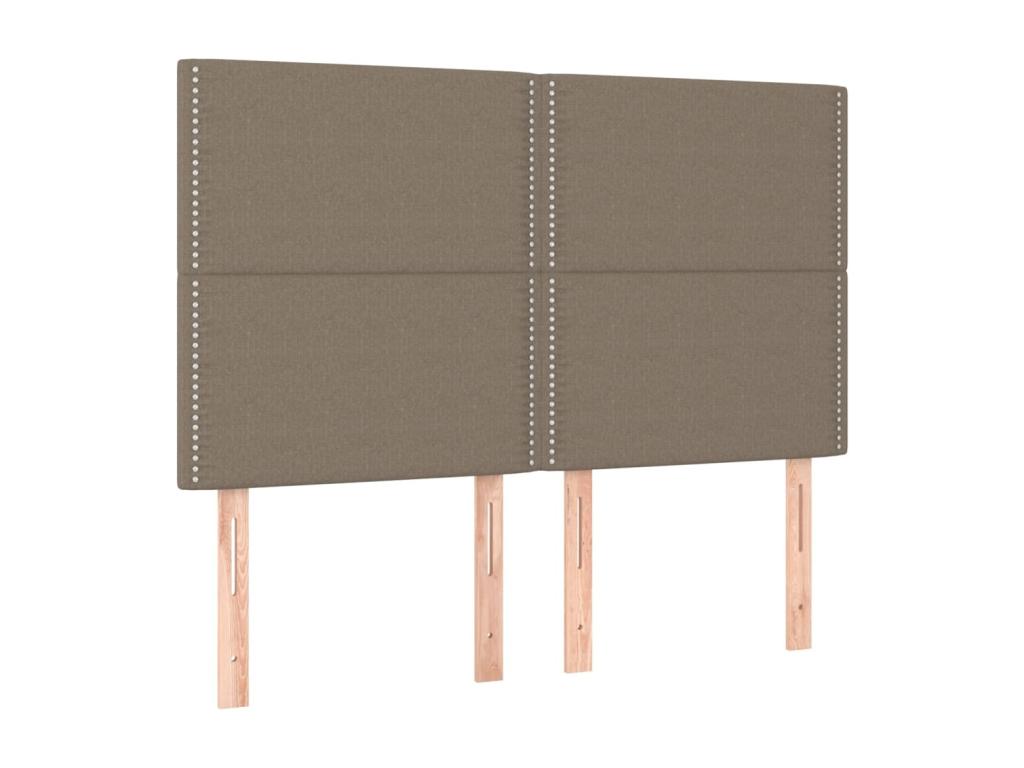 Artvivrestore 4-Piece Headboard Set 72x5x78/88 cm Fabric 45771WWKW