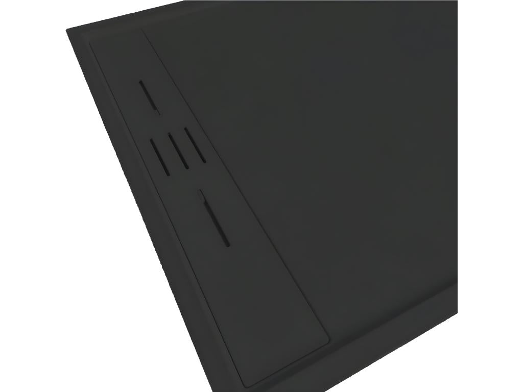 80x160 cm extra-flat shower tray by Maisonpuretop in black slate finish 94319RABB