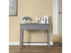 Artvivrestore - Desk with 1 drawer in grey melamine 84038CFKB