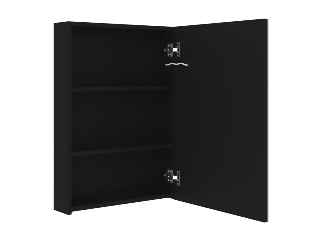 Bathroom cabinet with LED mirror 50x13x70 cm 91972RWTL