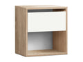 Maisonpuretop bedside table with 1 drawer, 42x40x28 cm, Maisonpuretop - White - Maisonpuretop 70529GAFT