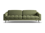 4-seater velvet sofa - olive - Artvivrestore 48047VMUX