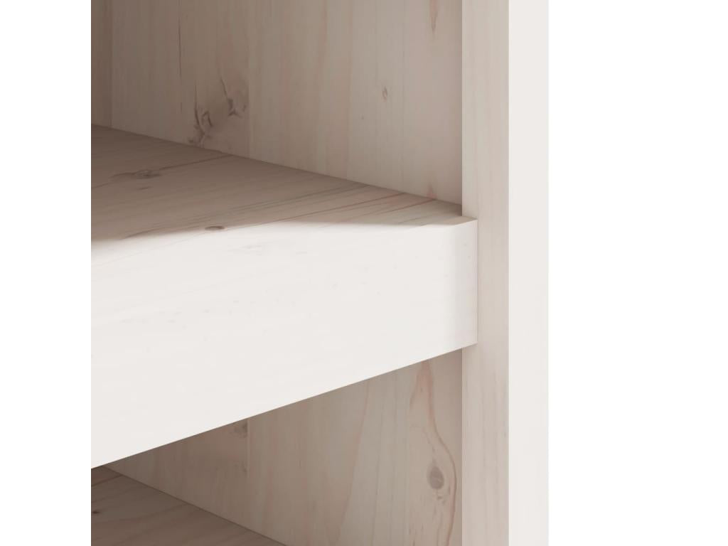 3-piece outdoor kitchen cabinets, white solid pine wood, 92200YOMN