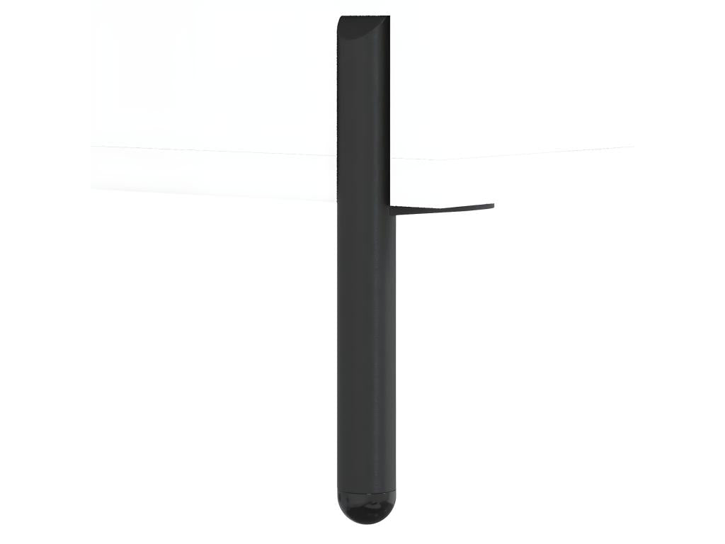 High-gloss white shelving unit 69.5x32.5x90 cm 75618WEAZ