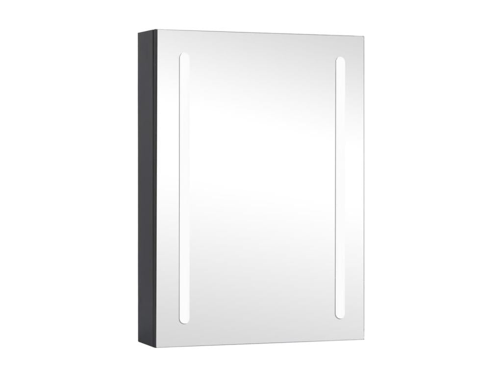 Bathroom cabinet with LED mirror 50x13x70 cm 91972RWTL
