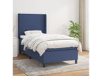 Maisonpuretop bed base with mattress, blue, 80x200 cm, fabric, 34960WPCH