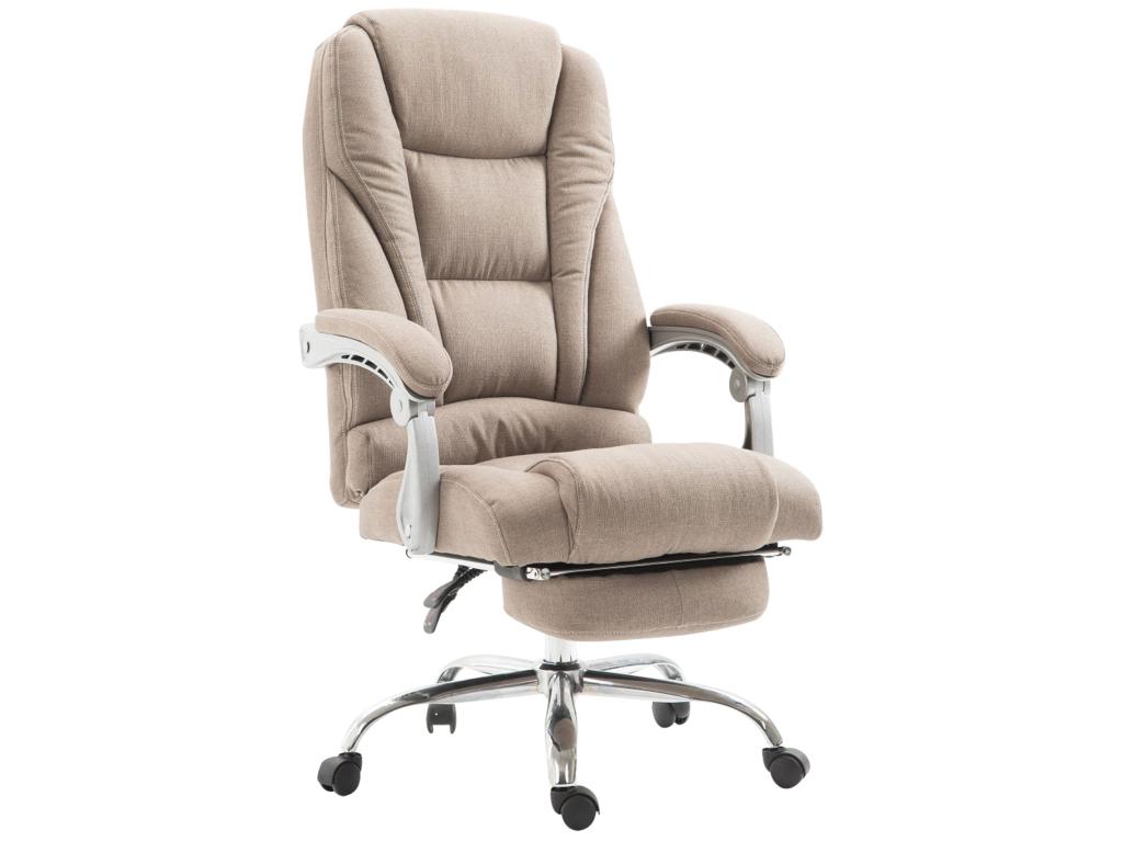 Office chair - Fabric / Chrome metal - Maisonpuretop 12433CQJZ