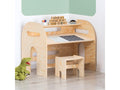 Desk with stool Maisonpuretop Wood 08391FASA