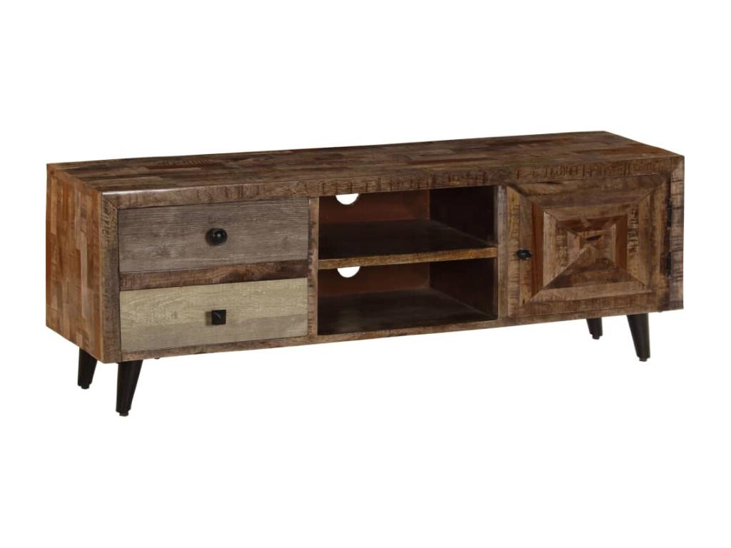 TV stand 118x30x40 cm Solid mango wood 54516AKLN